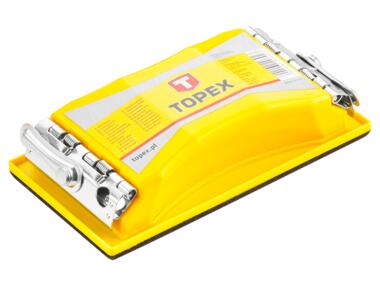 Zdjęcie: Blok ścierny 100 x 210 mm, metalowe zaciski TOPEX