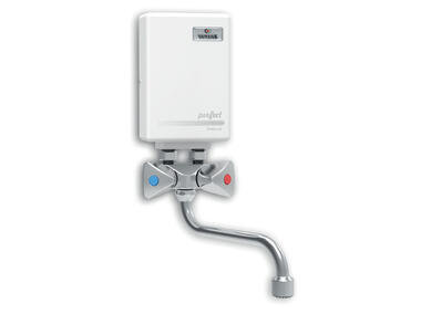 Zdjęcie: Przepływowy ogrzewacz wody z wylewką Perfect elektronik 3.5 kW - 230 V WIJAS