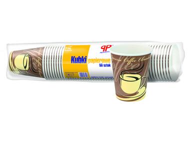 Zdjęcie: Kubki papierowe 0,25 L - 50 szt. PP PROFESSIONAL