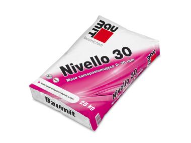 Zdjęcie: Samopoziomująca masa cementowa 2-30 mm Nivello 30 BAUMIT