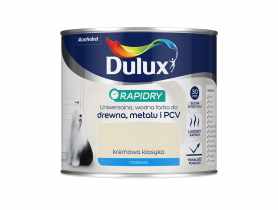 Farba do drewna, metalu, PCV Rapidry kremowa klasyka matt 0,4 DULUX