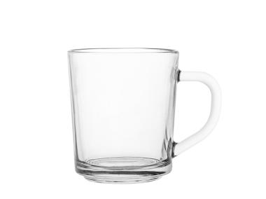 Zdjęcie: Kubek szklanka 250 ml przezroczysta FLORINA