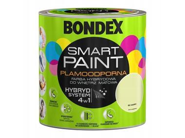 Zdjęcie: Farba plamoodporna be happy 2,5 L BONDEX SMART PAINT