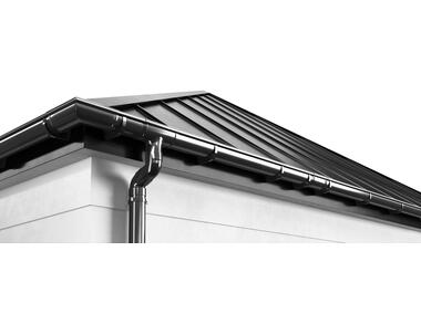 Zdjęcie: Narożnik zewnętrzny Kanion 130x90 mm czarny WAVIN
