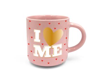 Zdjęcie: Kubek Q 987 Past Elle I love me KUKARTKA