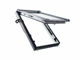 Okno uchylno-wysokoosiowe Designo Heat R8H, PVC, 074/140 z Termo-blokiem WD ROTO