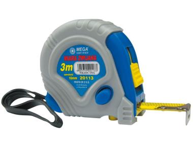 Zdjęcie: Miara zwijana 7,5 m x 25 mm - 3 stopery MEGA