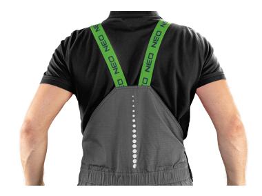 Zdjęcie: Ogrodniczki robocze Premium 100% bawełna, ripstop, rozmiar XXXL NEO