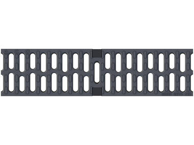Zdjęcie: Ruszt z żeliwa w poprzeczne mostki 0,5m - E600 do systemu Multilinie V100 Deckline ACO