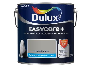 Zdjęcie: Farba lateksowa EasyCare+ Trwałość Grafitu 2,5 L DULUX