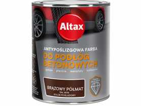 Farba do podłóg betonowych 0,75 L brązowy półmat ALTAX