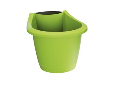 Zdjęcie: Doniczka Respana Belt limonka 217x178x220 mm PROSPERPLAST