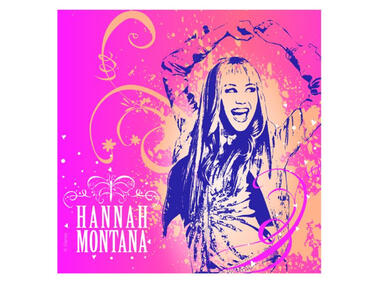 Zdjęcie: Serwetki Hannah Montana 33x33 cm - 20 szt. DISNEY