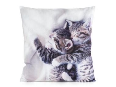 Zdjęcie: Poszewka Animal 79 biała 45 x 45 cm Mink EUROFIRANY