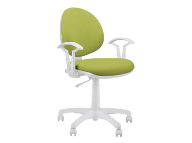Zdjęcie: Krzesło Delta białe-limonka NOWY STYL