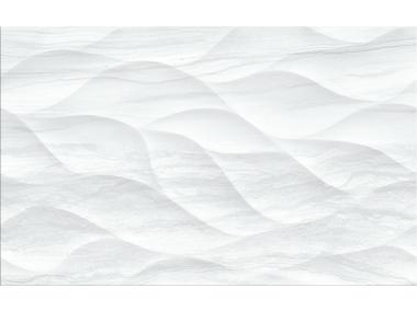 Zdjęcie: Płytka ścienna Lakeview white glossy structure 25x40 cm CERSANIT