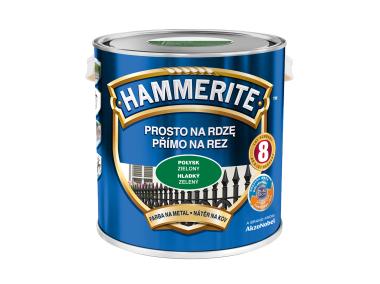 Zdjęcie: Farba do metalu 2,5 L zielony połysk HAMMERITE