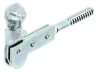 Zdjęcie: Zacisk okiennicy ozdobny ocynk 9/129 mm ALBERTS
