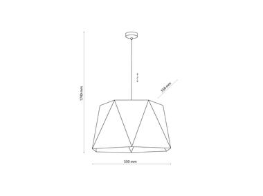 Zdjęcie: Lampa sufitowa Ivo 1 pł 3129 TK LIGHTING