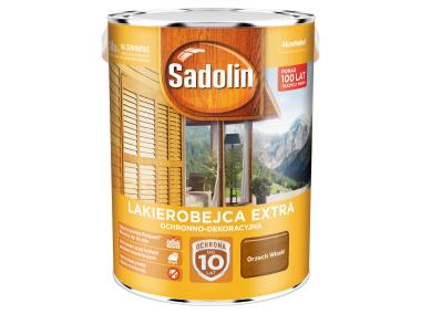 Zdjęcie: Lakierobejca Extra 5 L orzech włoski SADOLIN