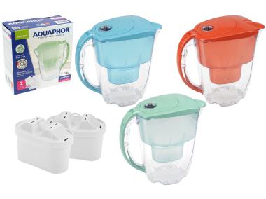 Zdjęcie: Dzbanek filtrujący 2,8 L Jasper II, miętowy + 2 wkłady SIMPLE SOLUTIONS