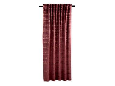Zdjęcie: Zasłona andrean czerwono-złota 135x280cm CHIC HOME