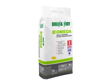 Gładź szpachlowa gipsowa Omega 10 kg biała DOLINA NIDY