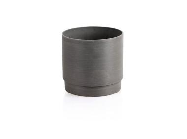 Zdjęcie: Doniczka z surowców 15,6x15,6x15 cm szara TIN TOURS
