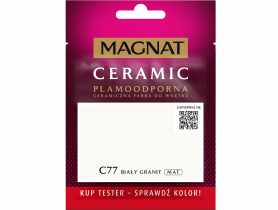 Farba Ceramic tester koloru biały granit C77 30ml MAGNAT