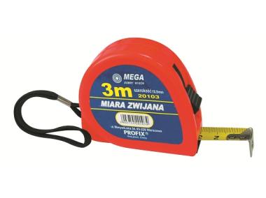 Zdjęcie: Miara zwijana 3 m - 13 mm MEGA