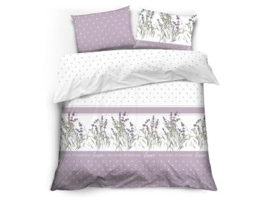 Zdjęcie: Pościel bawełniana Organic 160x200 cm; 70x80 cm x 2 Lavender MISS LUCY
