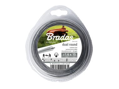 Zdjęcie: Żyłka Ripper Dual, okrągła, blister 1,6 mm - 15 m BRADAS