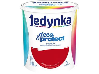 Zdjęcie: Farba lateksowa Deco&Protect Apetyt na czerwień 5 L JEDYNKA