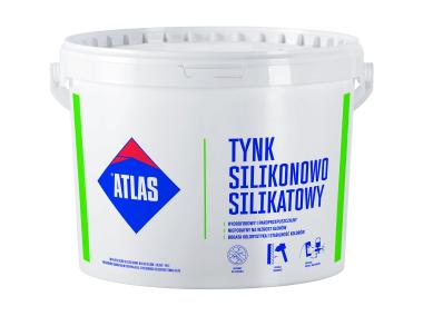 Zdjęcie: Baza tynku silikonowego-silikatowego SAH N 150 biała 25 kg ATLAS