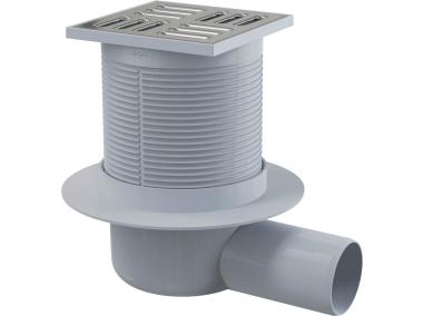 Odpływ punktowy 105x105 mm - kratka DEANTE