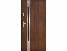 Drzwi zewnętrzne kazbek orzech 90p kpl PANTOR