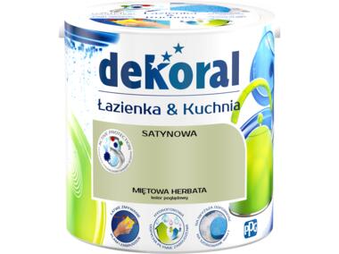 Farba do łazienki i kuchni miętowa herbata 2,5 L DEKORAL