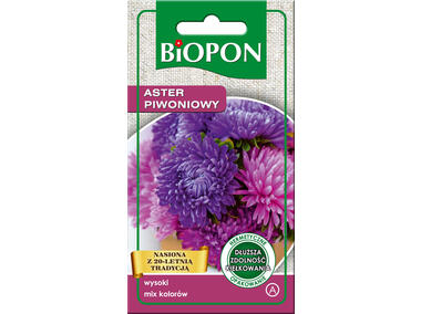 Zdjęcie: Aster wysoki piwoniowy mieszanka 1 g BIOPON