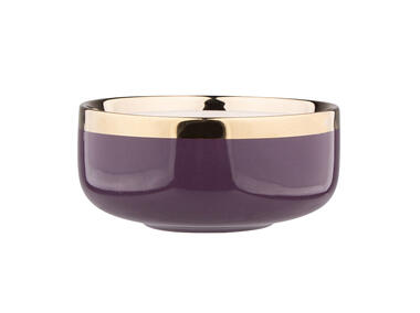 Zdjęcie: Miska Aurora Gold 14 cm fiolet ALTOMDESIGN