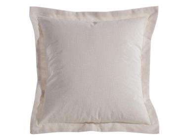 Zdjęcie: Poszewka dekoracyjna w stylu Boho z lamówką Lidia 40x40 cm naturalna EUROFIRANY