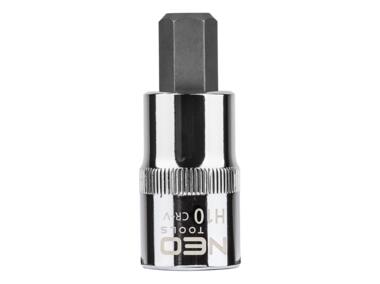 Zdjęcie: Końcówka sześciokątna na nasadce 1/2", H10 x 55 mm NEO
