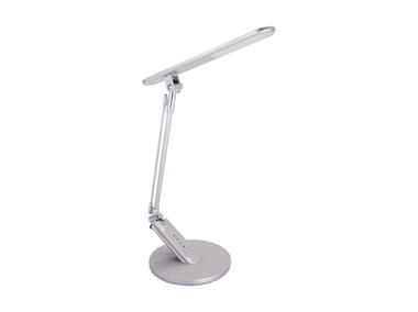 Lampka biurkowa SMD LED Ramzes Led Silver kolor srebrny max 7,5 W STRUHM