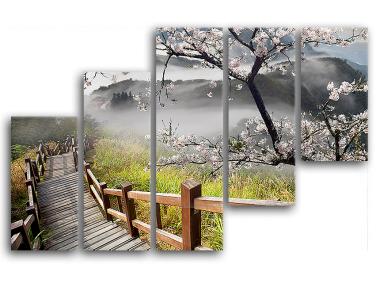 Zdjęcie: Obraz Multicanvas-100x150 cm St181 Pomost STYLER