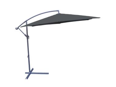 Zdjęcie: Parasol boczny 270 cm polyester grafitowy OŁER