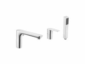 Bateria wannowa 3-otworowa Dokos chrom INVENA