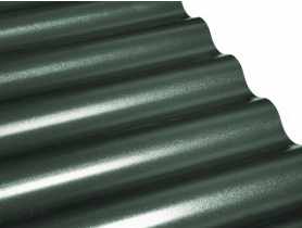 Płyta PVC-WBS 90x200 cm /1,1 mm Fala 76/18 nieprzejrzysta zielona ROBELIT