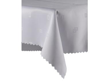 Zdjęcie: Obrus plamoodporny 140x220 cm biały FLORENTYNA