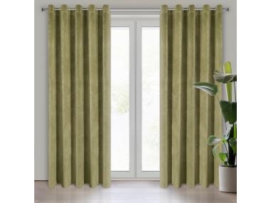 Zdjęcie: Zasłona gotowa Villa 140x250 cm oliwkowy EUROFIRANY