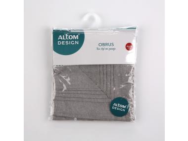 Zdjęcie: Obrus 80x80 cm popiel, wykończenie Plisowane ALTOMDESIGN