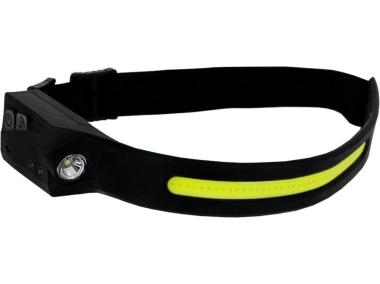 Zdjęcie: Latarka czołowa USB-C, COB+XPE, 300 lm, czujnik ruchu, PROLINE